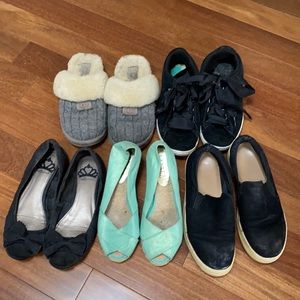 Distressed collection of shoes for @Sanjana Pytal